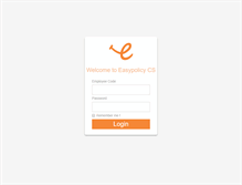 Tablet Screenshot of cs.easypolicy.com